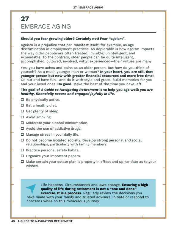Navigating Retirement - Page 27