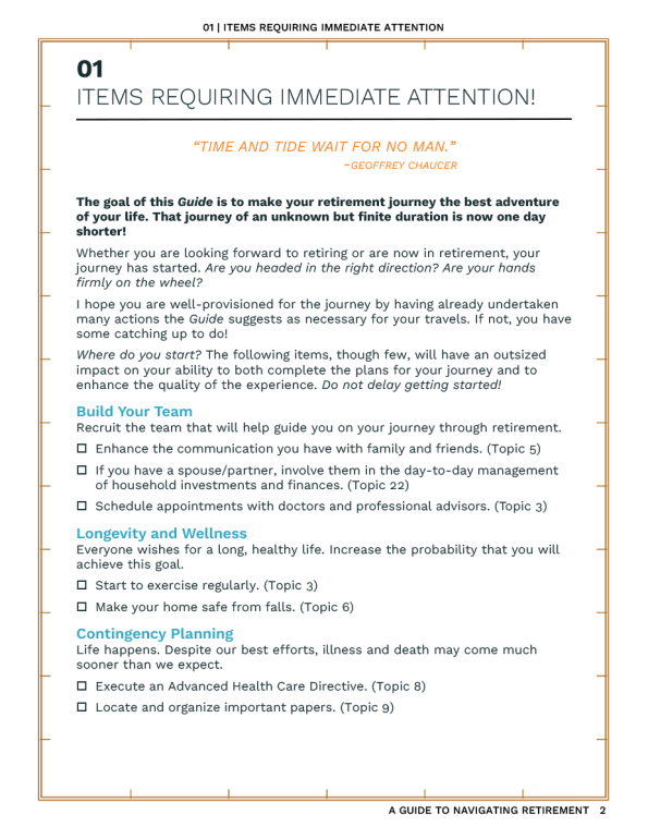 Navigating Retirement - Page 1